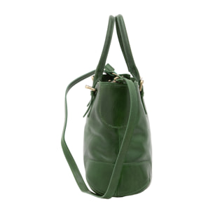 Borsa a tracolla  da donna In Vera pelle Made in Italy 28x43x16 cm