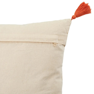 Coussin "Ikat" jacquard 50x50cm