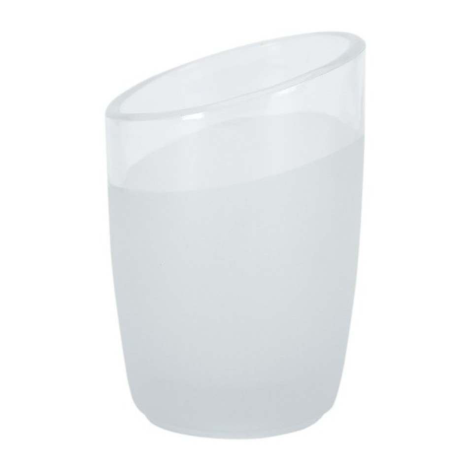 Gobelet Verre LEVEL Blanc Spirella