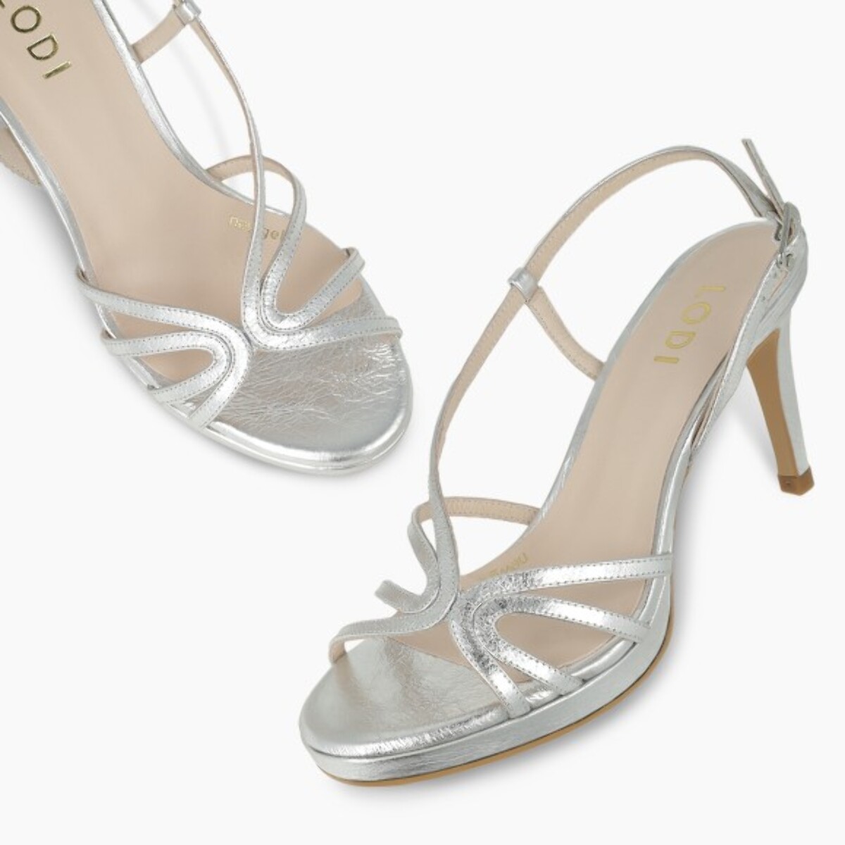 SANDALIAS PLATA LODIN