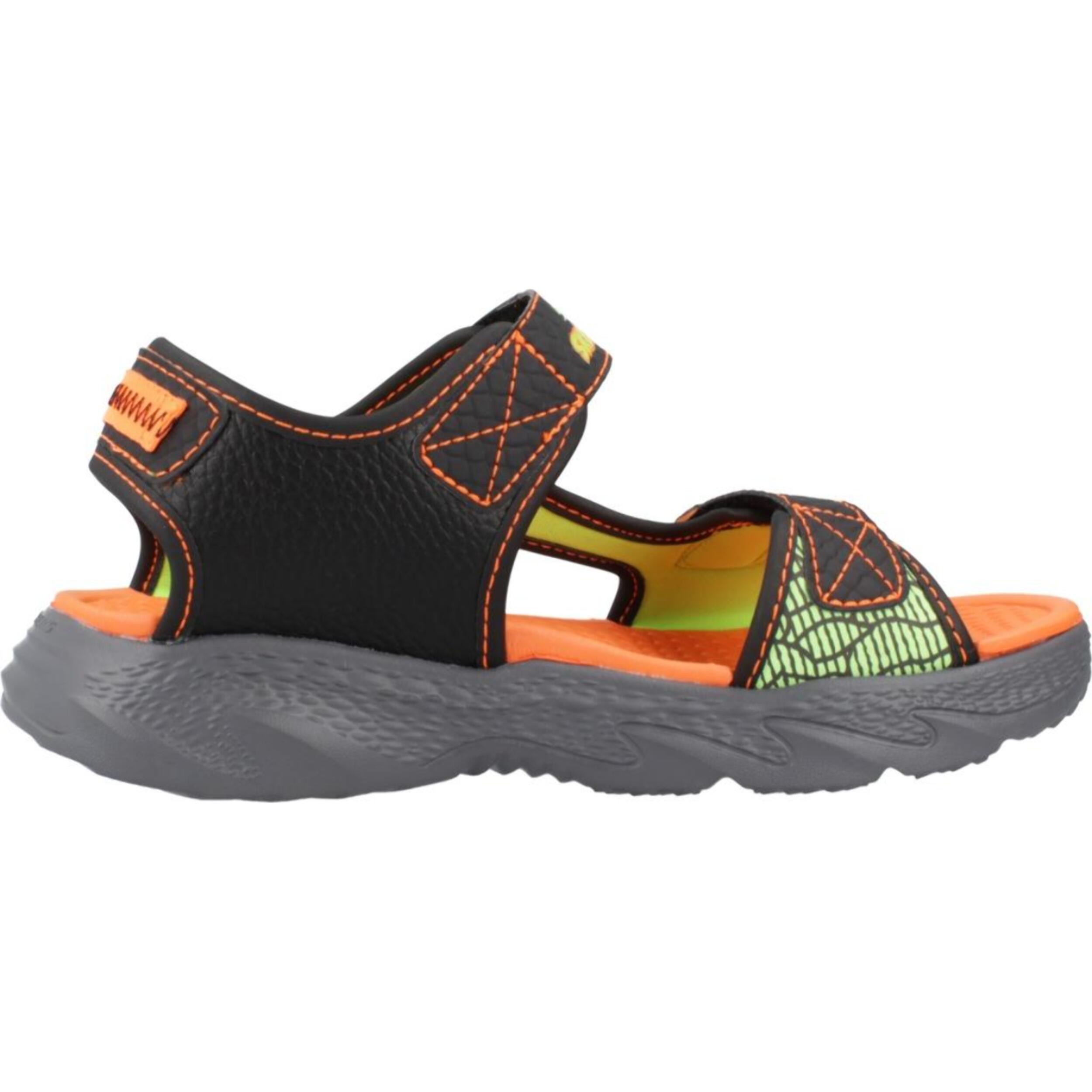 Sandalias Niño Creature-splash Negro