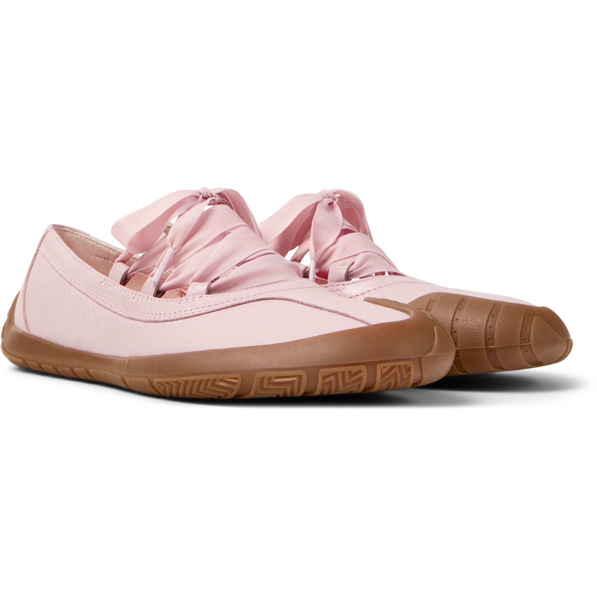 Bailarinas - CAMPER Peu Path+ - Rosa - Cuero liso