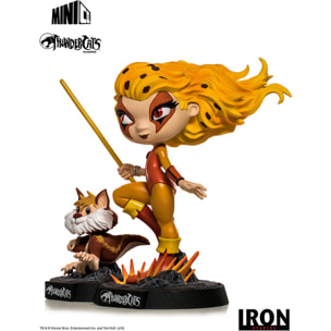 IRON STUDIO THUNDERCATS CHEETARA & SNARF MINICO FIGURA