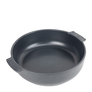 Plat four céramique rond ardoise 27 cm - 10,6' Appolia
