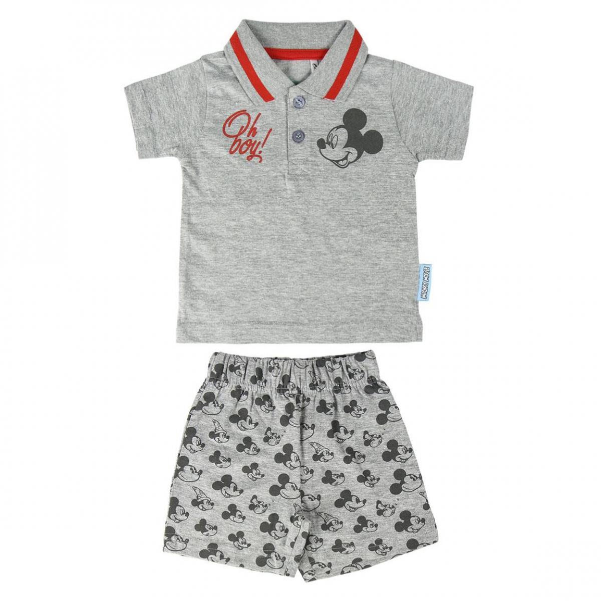 Completo Baby Mickey Polo e pantaloncino Lui Disney