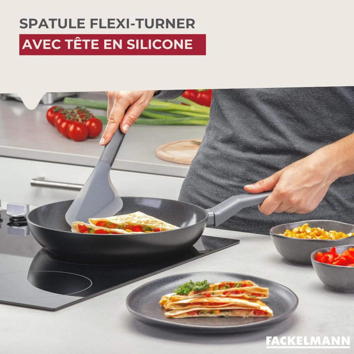 Spatule de cuisine Flexi-Turner Fackelmann