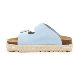 SANDALIA PLATAFORMA BILLOWY AZUL