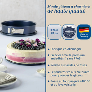 Moule à manqué à charnière 28 cm Dr Oetker Back Liebe