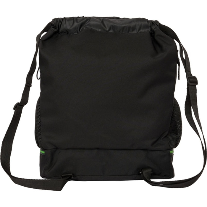 Saco mochila kappa "black"