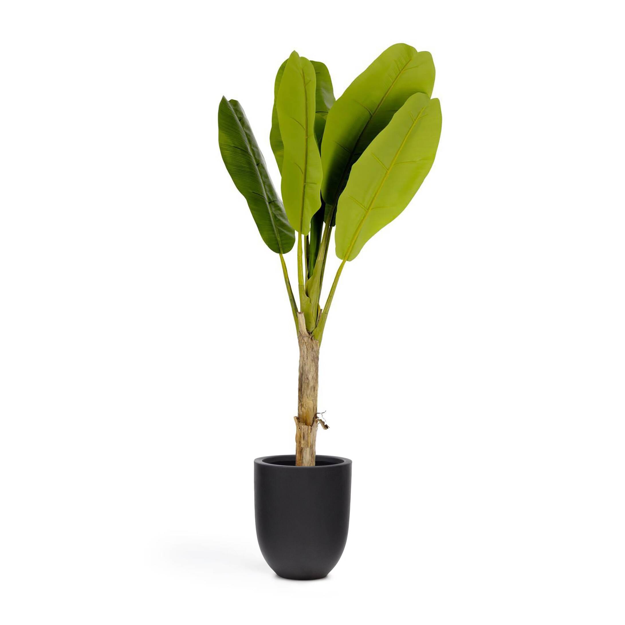 Plante Artificielle 160 Cm Pierre / Céramique BANANO