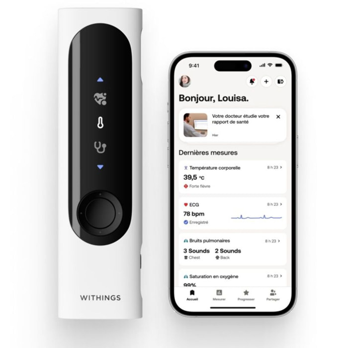 Thermomètre WITHINGS BeamO