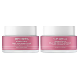 Set hidratante de día y noche con colágeno marino