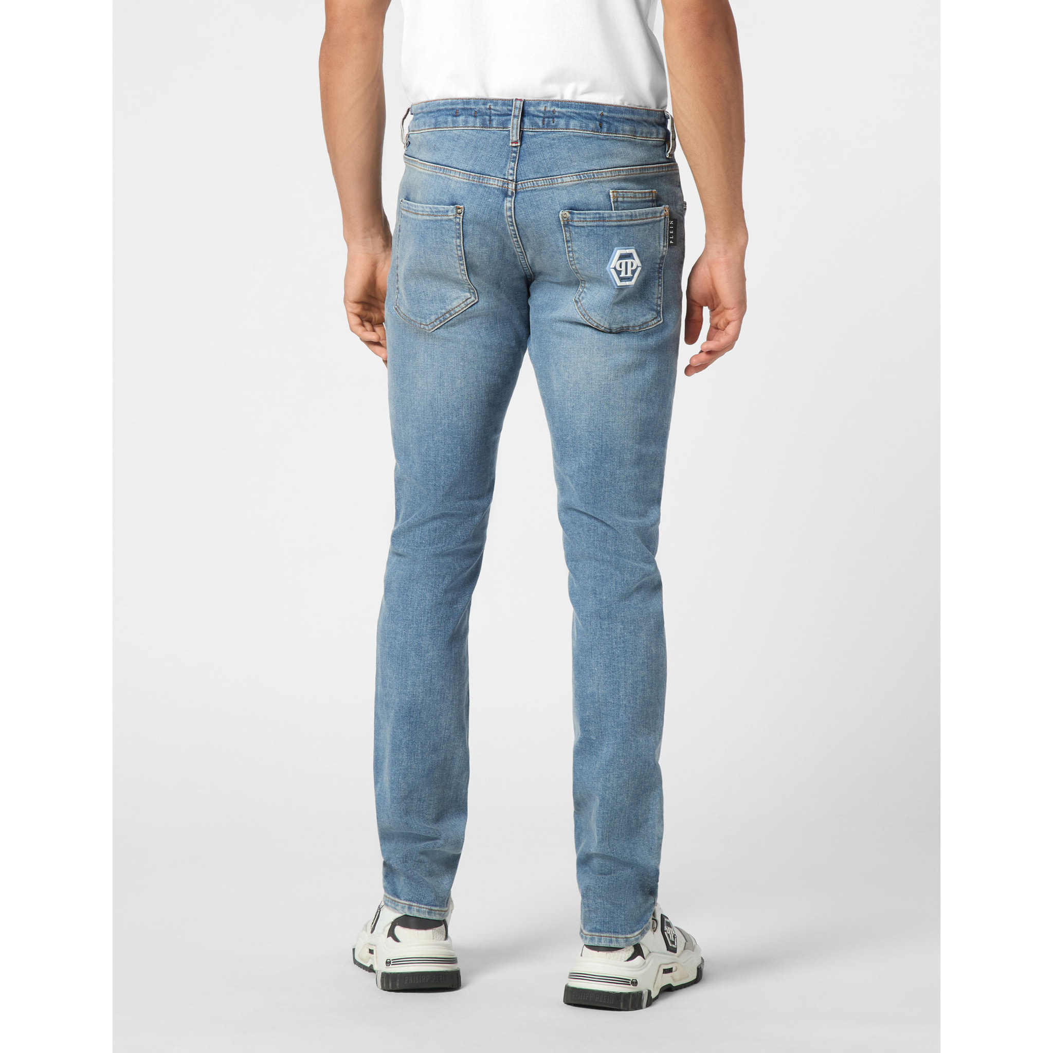 PHILIPP PLEIN Jeans taglio straight HEXAGON