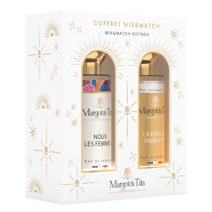 Mix & Match - Coffret Nous Les Femmes Eau de Parfum 30ml + La Femme Parfaite Eau de Parfum 30ml