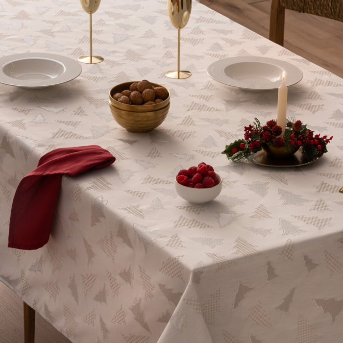 Mantel antimanchas CHANDELLE PLATA