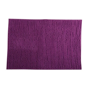 Tapis de bain Microfibre CHENILLE Violet MSV