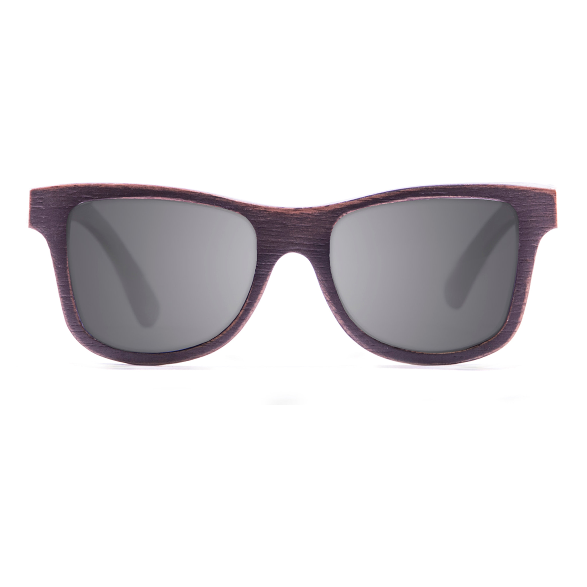 Gafas de sol KAU WASHINGTON - De madera de nogal oscuro veteada / Ahumada