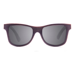 Gafas de sol KAU WASHINGTON - De madera de nogal oscuro veteada / Ahumada