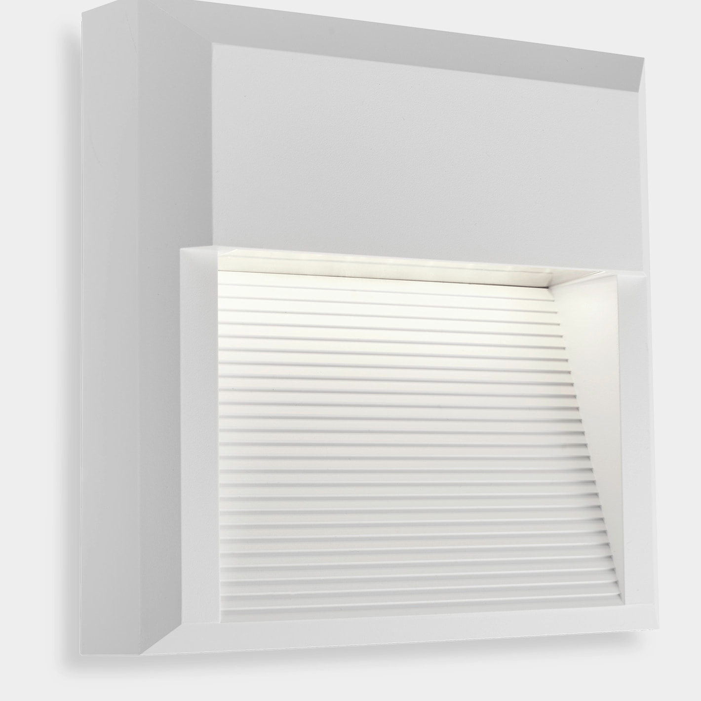 LEDS C4 Aplique Exterior IP66 Kossel Indirect Square 200MM LED 7W Blanco Neutro 4000K