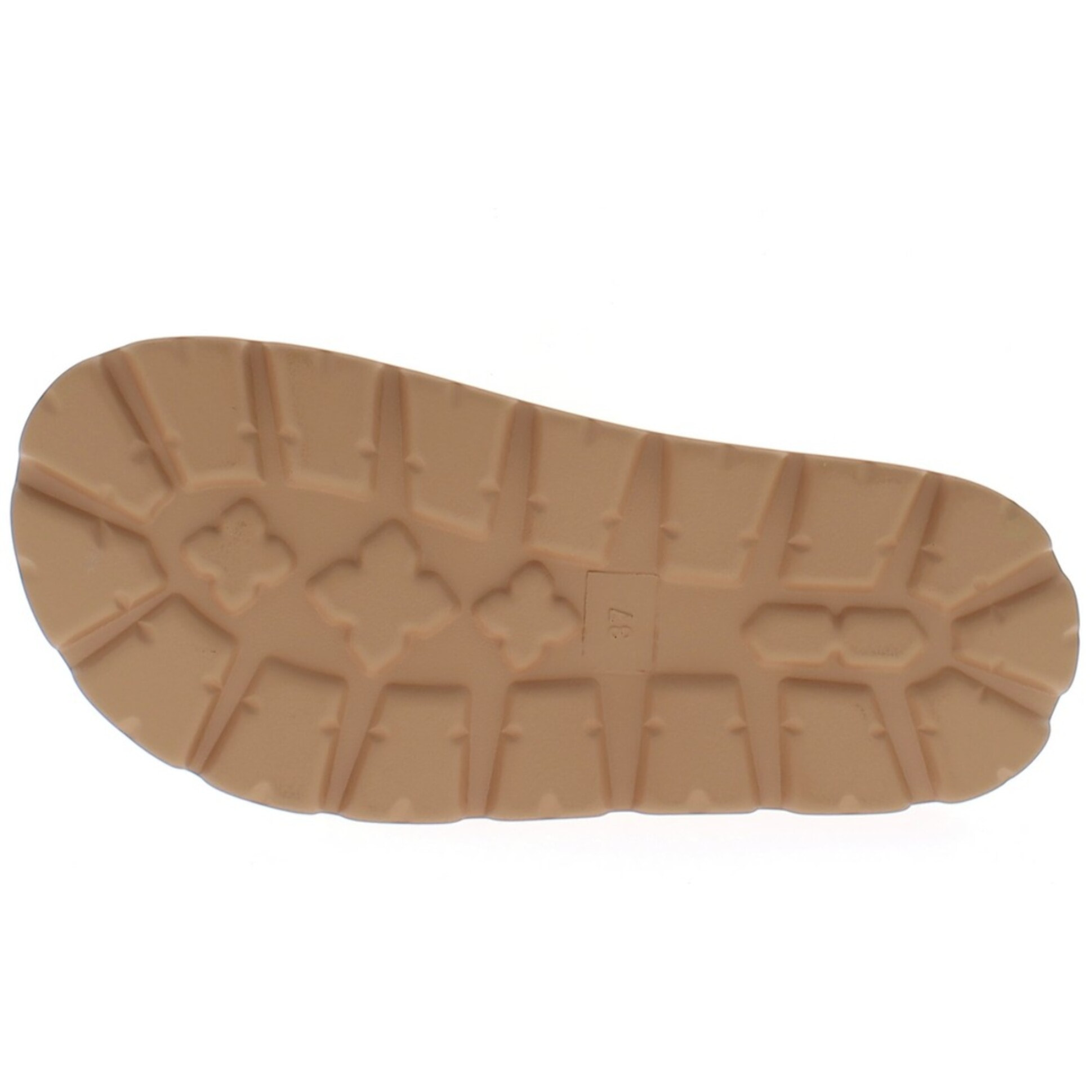 Armata di Mare Scarpe Donna Ciabatte con Fibbia in Metallo AMD S51H01 Camel