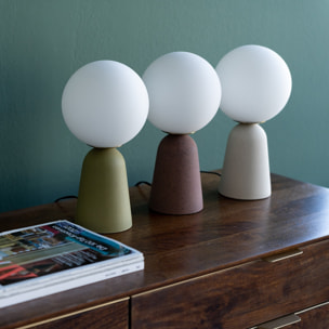 Lampe Bollie verte Kare Design