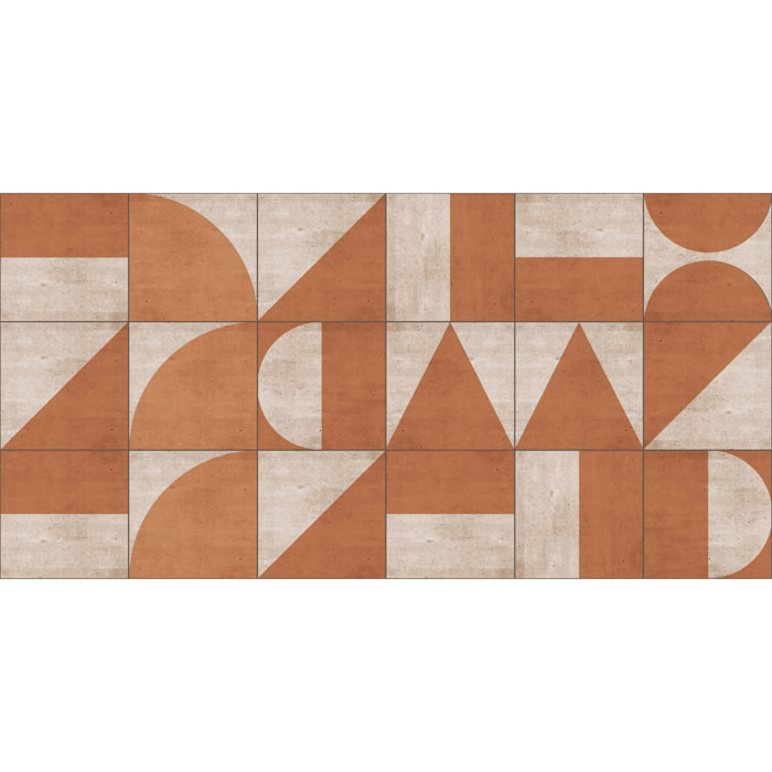 Alfombra de vinilo CERAMIKO, Troya 80x300 cm