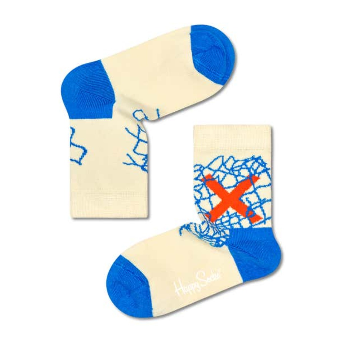 4-pack wwf kids calcetines azul