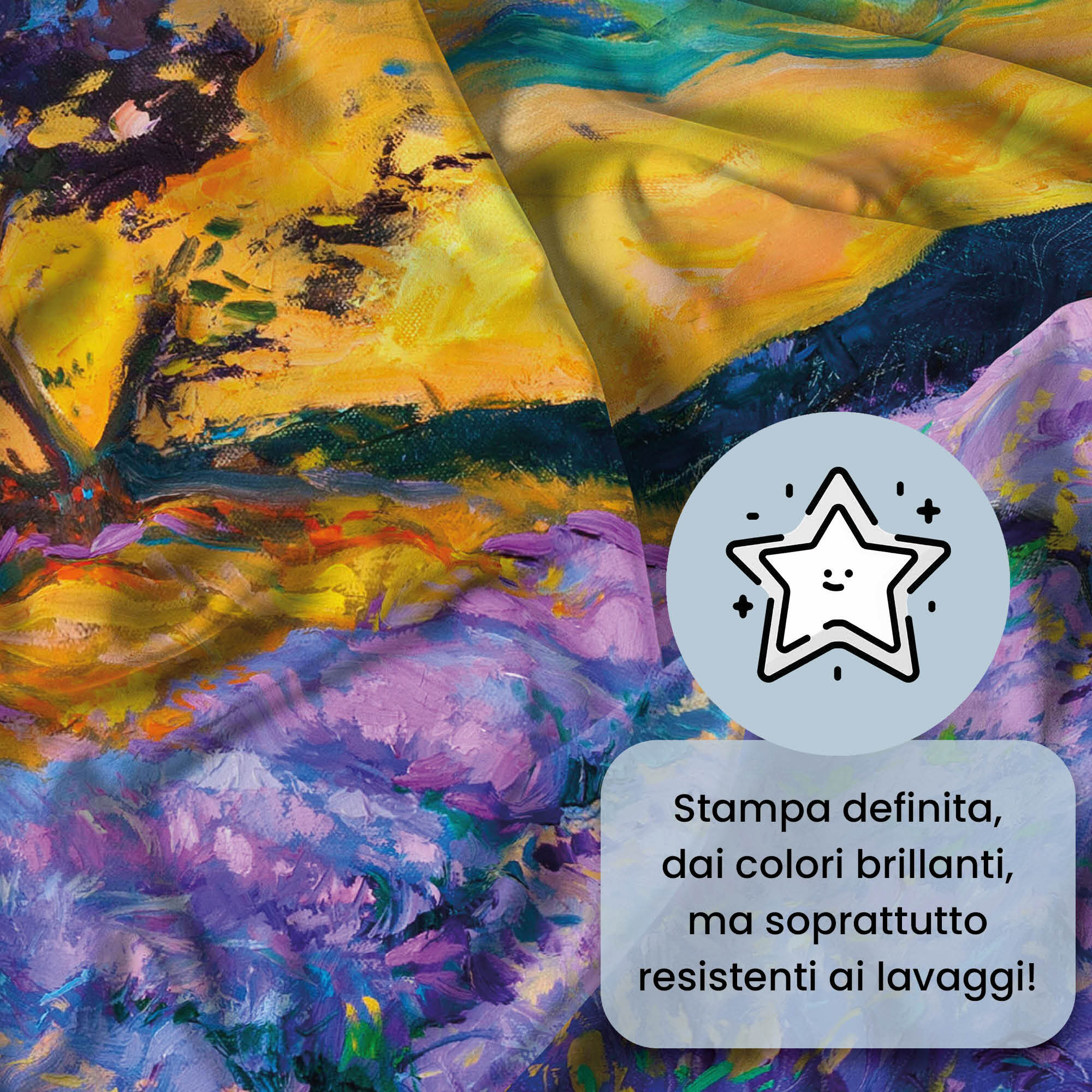 PARURE LETTO SOGNI D'AUTORE, Stampa Digitale, 100% Cotone - 12