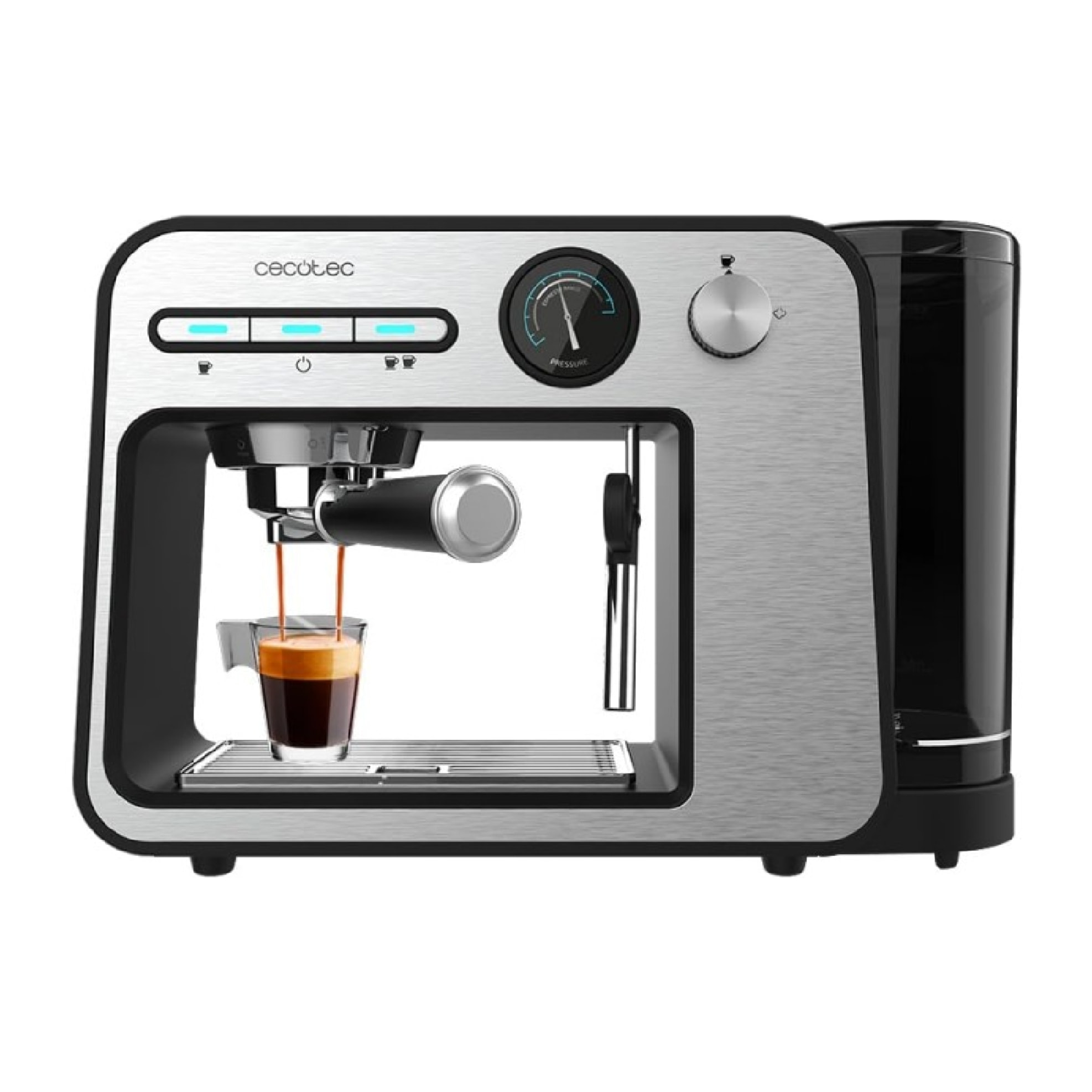 Cecotec Machine à café expresso Power Espresso 20 Square Pro