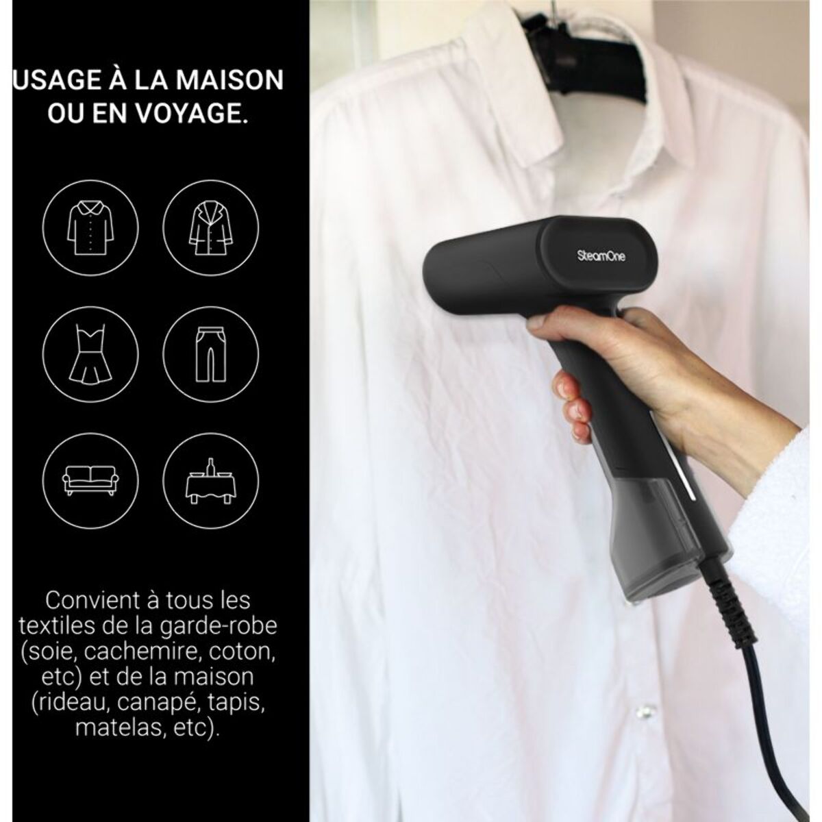 Défroisseur vapeur STEAMONE EUDTC140BV2 Simon