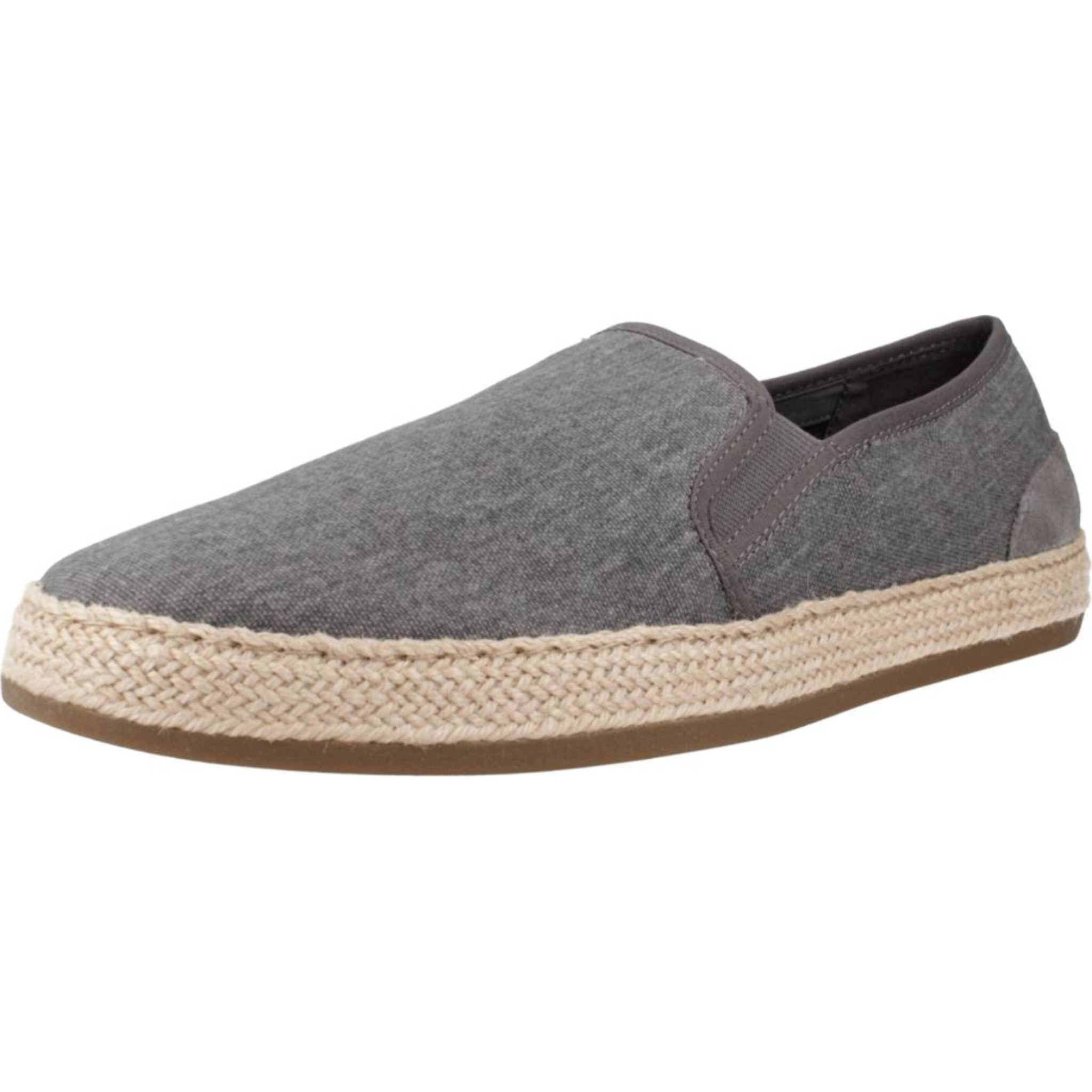 Alpargatas Hombre de la marca GEOX  modelo U PANTELLERIA Gray