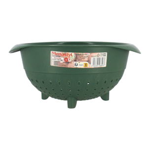 Passoire 24cm en plastique vert
