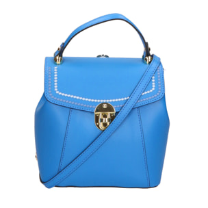 Borsa a mano da Donna Giuditta in Vera Pelle Made in Italy 22x20x12 cm