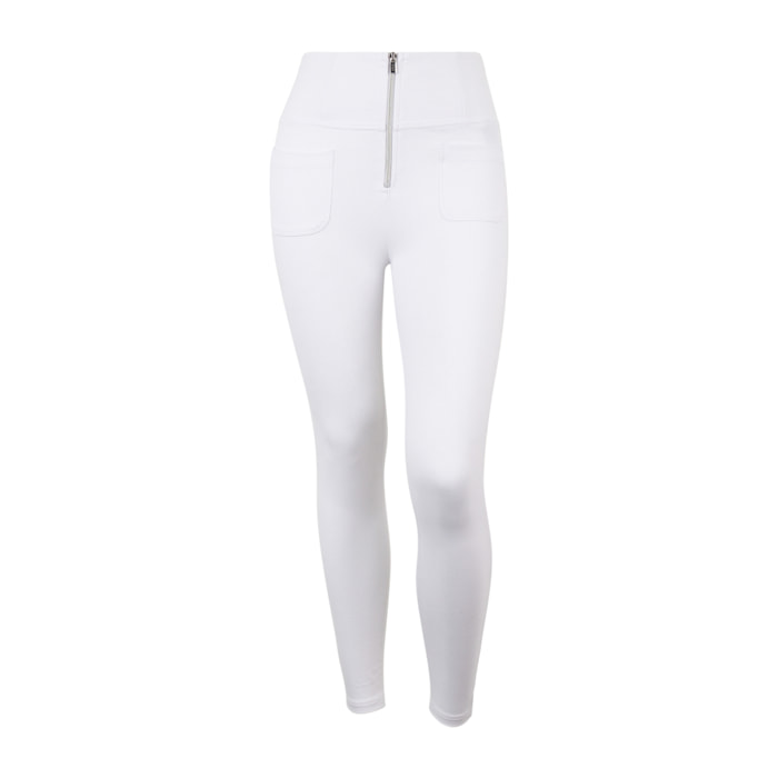 Pantaloni WR.UP 7/8 vita alta con taschine applicate