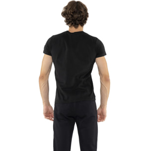 T-shirt a maniche corte in cotone elasticizzato 'Tech'