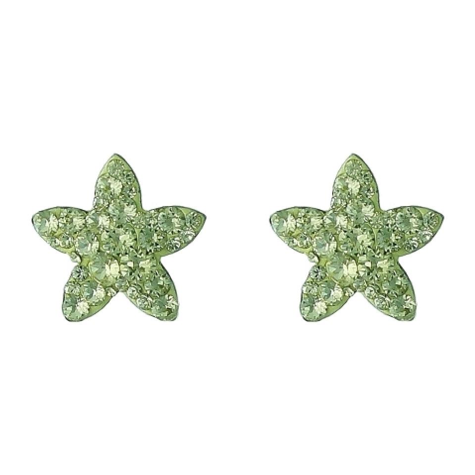 Pendientes Stars adornado con cristales de Swarovski