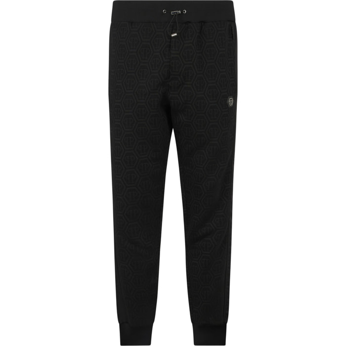 PHILIPP PLEIN Composed Jogger Pants Monogram Monogram