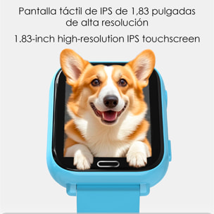 Smartwatch A10 4G, WIFI, LBS. Localización especial para niños, con cámara, función de rastreo, cerca virtual, llamadas SOS y video llamada.