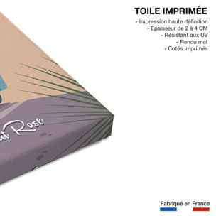 Tableau road trip à perros guirec Toile imprimée