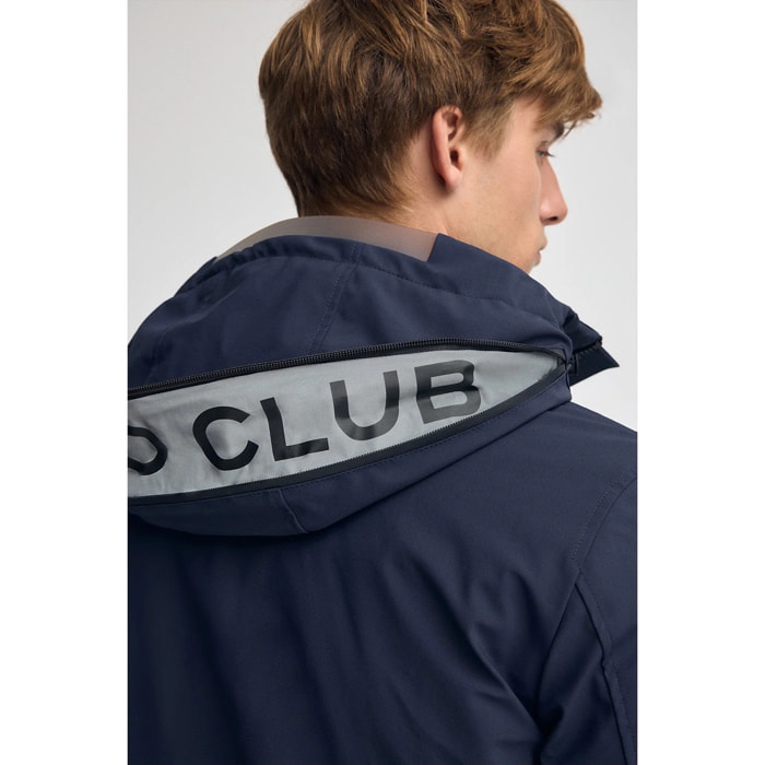 Giubbotto Voguel blu marino con logo Polo Club