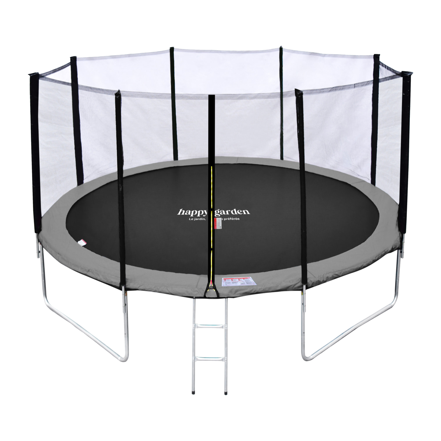 Trampoline réversible avec accessoires -