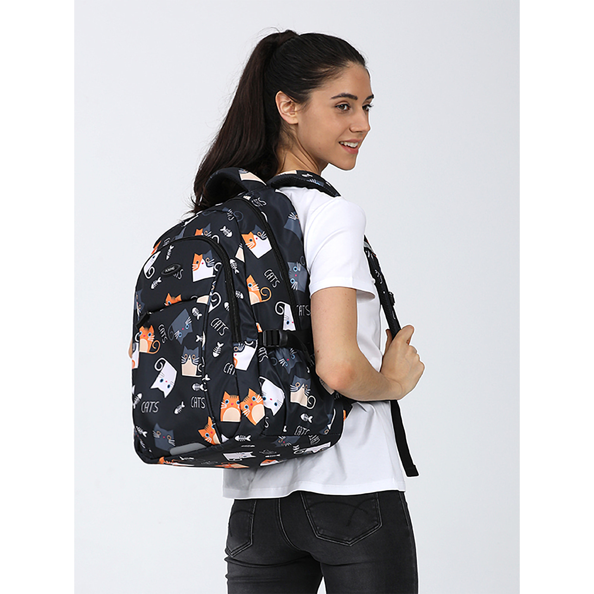 Zaino  da donna Textile Polyester 33x47x20 cm