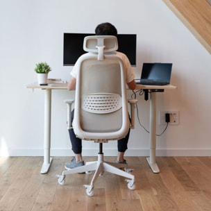 Chaise gaming SKILLKORP C15 Ergo Beige Progress