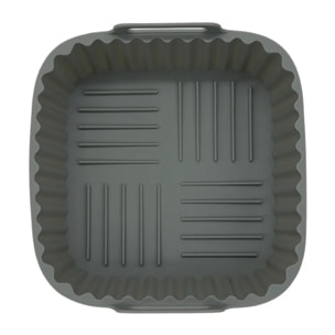 Moule pour air fryer carré en silicone Fackelmann
