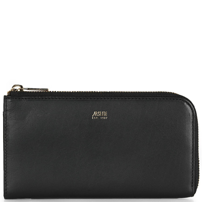 Cartera Mujer Piel Jaslen Georgia Negro