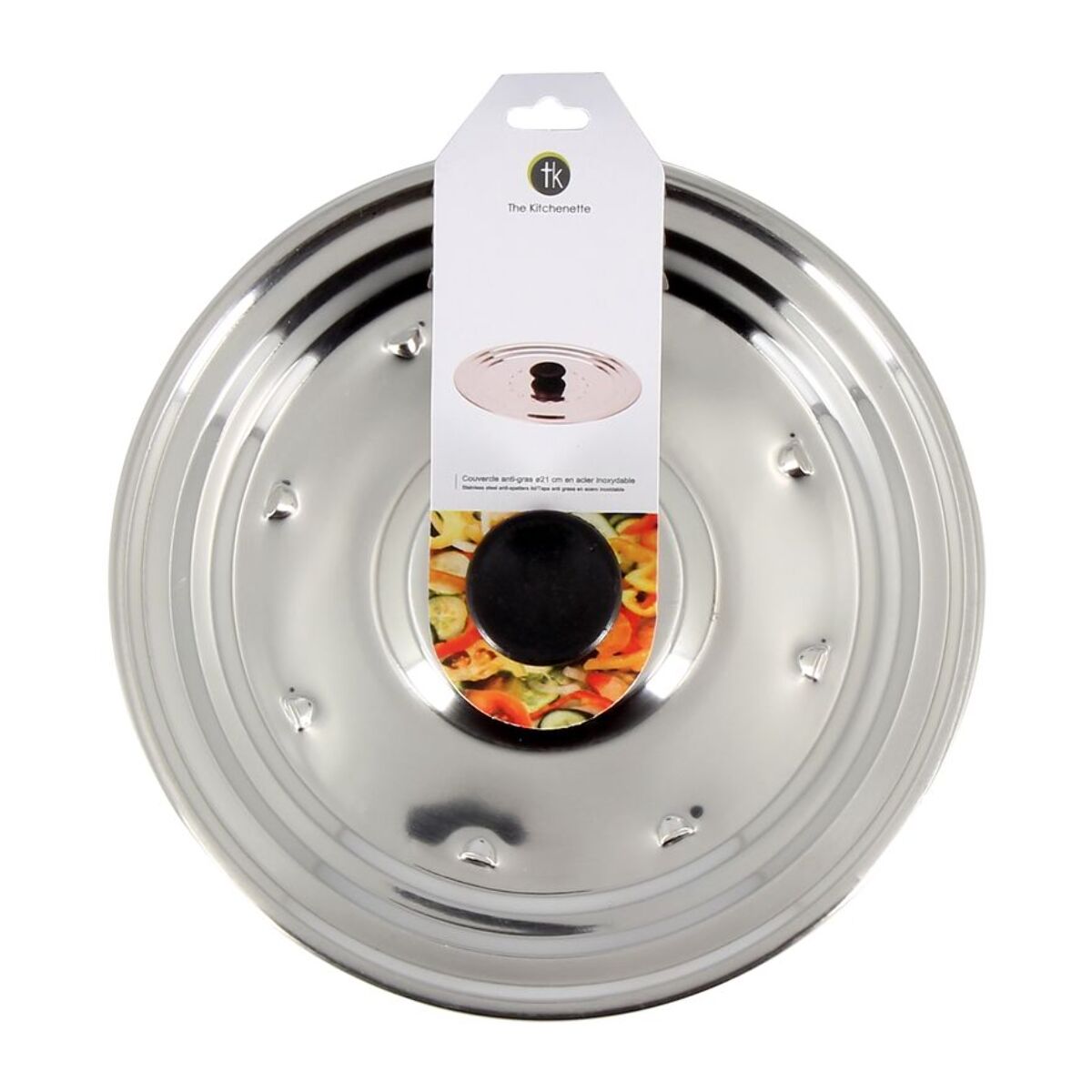 Couvercle anti-gras en inox 22cm HARRY