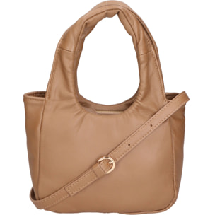 Borsa a mano da donna - Modello Virna - Vera Pelle - 17.0 x 24.0 x 8.0 cm