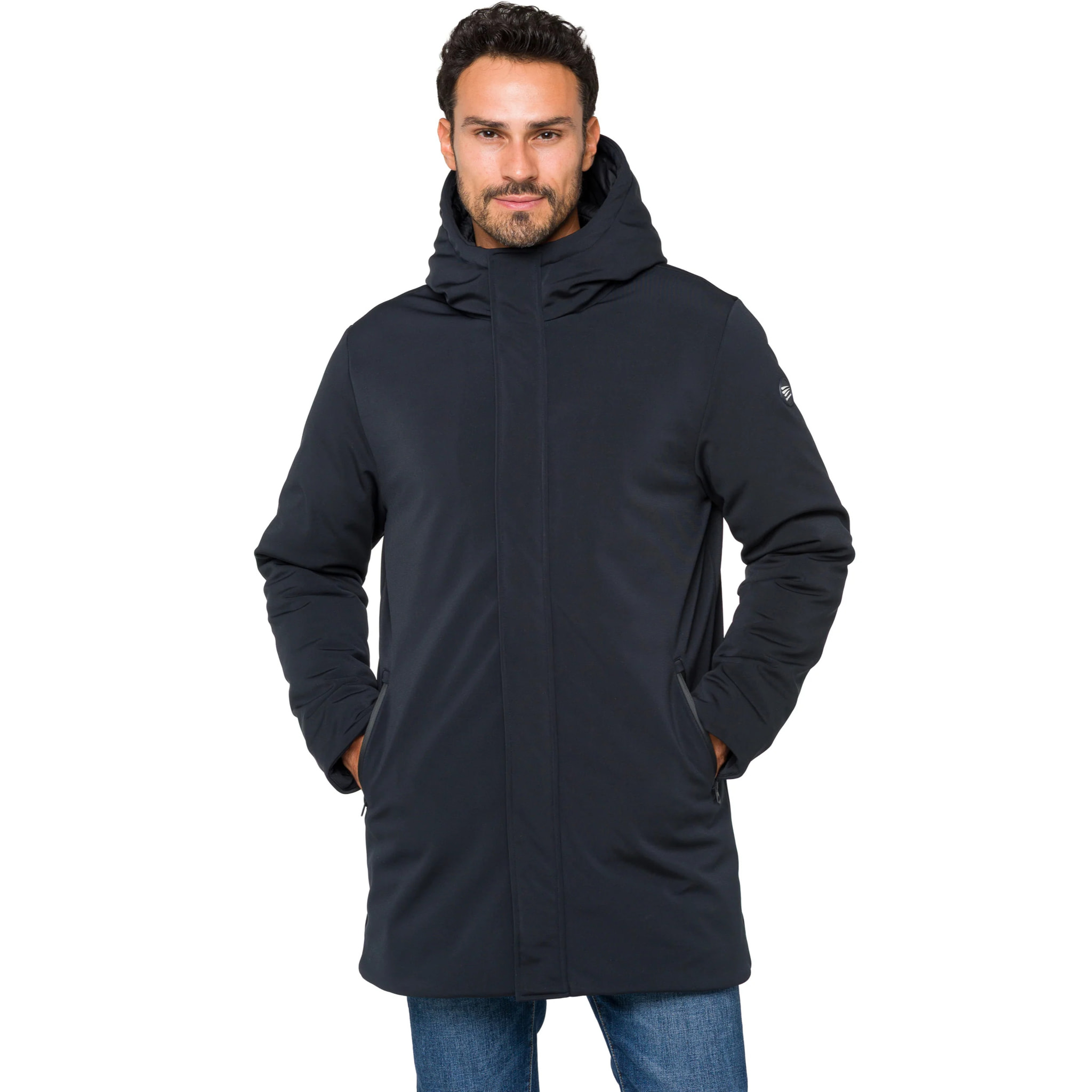 Parka KHANGAR acolchada impermeable gris