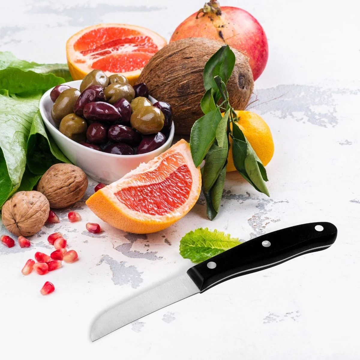 Ensemble de 3 couteaux de cuisine 20, 22 et 26 cm Nirosta Fit