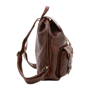 Borsa a spalla  da donna In Vera pelle Made in Italy 37x30x13 cm